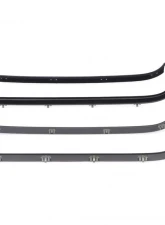 AMD Inner/Outer Rear Side Door Window Felt Kit w/ Chevrolet | GMC C/K Crew Cab Truck | Suburban 1973-1980                                     - X582-4073-42S - Image 3