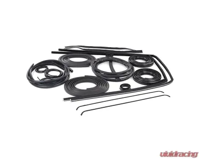 AMD 11-Piece Full Weatherstrip Kit w/ Reveal Trim Groove Chevrolet | GMC Truck Pickup 1949-1950 - X599-4049-1S