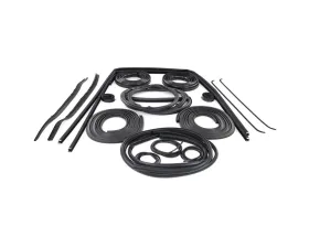 AMD 11-Piece Full Weatherstrip Kit w/ Reveal Trim Groove Chevrolet | GMC Truck Pickup 1949-1950
