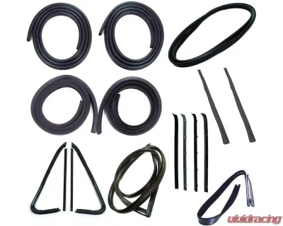 AMD 18-Piece Full Weatherstrip Kit Chevrolet | GMC C/K Pickup Truck 1973-1977 - X599-4073-S