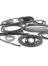 AMD 20-Piece Full Truck Weatherstrip Kit w/ Chrome Reveal Lock Strip Chervrolet | GMC C/K Pickup 1978-1980                                     - X599-4078-1S - Image 2