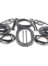 AMD 20-Piece Full Truck Weatherstrip Kit w/ Chrome Reveal Lock Strip Chervrolet | GMC C/K Pickup 1978-1980                                     - X599-4078-1S - Image 3