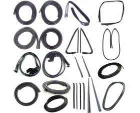 AMD 30-Piece Full Weatherstrip Kit Chervrolet | GMC C/K Pickup Truck | Jimmy | Blazer 1976-1977
