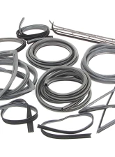 AMD 14-Piece Complete Weatherstrip Seal Kit Ford F-Series Pickup w/ Weatherstrip Trim Groove 1967-1970                                     - X599-4567-1S - Image 2