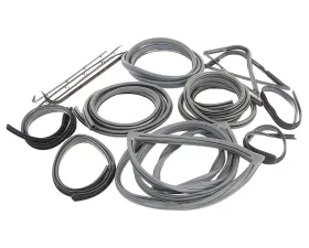 AMD 14-Piece Complete Weatherstrip Seal Kit Ford F-Series Pickup w/ Weatherstrip Trim Groove 1967-1970