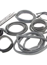 AMD 14-Piece Complete Weatherstrip Seal Kit Ford F-Series Pickup w/ Weatherstrip Trim Groove 1967-1970                                     - X599-4567-1S - Image 3