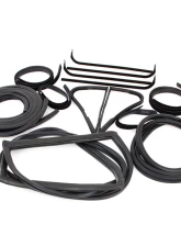 AMD 14-Piece Complete Weatherstrip Seal Kit Ford F-Series Pickup w/out Weatherstrip Trim Groove 1967-1970                                     - X599-4567-S - Image 3
