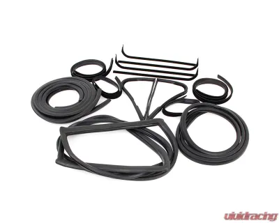 AMD 14-Piece Complete Weatherstrip Seal Kit Ford F-Series Pickup w/out Weatherstrip Trim Groove 1967-1970 - X599-4567-S