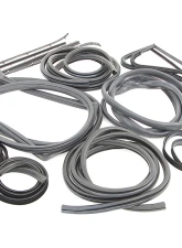 AMD 14-Piece Complete Weatherstrip Seal Kit Ford F-Series Pickup w/ Weatherstrip Trim Groove 1971-1972                                     - X599-4571-1S - Image 2