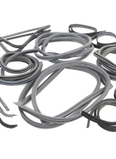 AMD 14-Piece Complete Weatherstrip Seal Kit Ford F-Series Pickup w/ Weatherstrip Trim Groove 1971-1972                                     - X599-4571-1S - Image 3