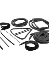 AMD 14-Piece Complete Weatherstrip Seal Kit Ford F-Series Pickup w/out Weatherstrip Trim Groove 1971-1972                                     - X599-4571-S - Image 2