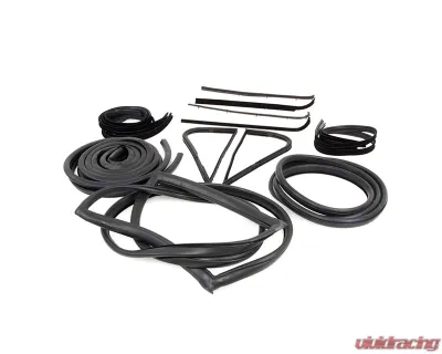 AMD 14-Piece Complete Weatherstrip Seal Kit Ford F-Series Pickup w/out Weatherstrip Trim Groove 1971-1972 - X599-4571-S