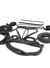 AMD 14-Piece Complete Weatherstrip Seal Kit Ford F-Series Pickup w/ Weatherstrip Trim Groove 1973-1976                                     - X599-4573-1S - Image 3
