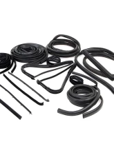 AMD 16-Piece Complete Weatherstrip Seal Kit Ford F-Series Pickup w/out Weatherstrip Trim Groove 1973-1979                                     - X599-4573-S - Image 2