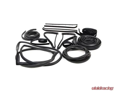 AMD 16-Piece Complete Weatherstrip Seal Kit Ford F-Series Pickup w/out Weatherstrip Trim Groove 1973-1979 - X599-4573-S