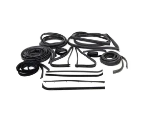 AMD 16-Piece Complete Weatherstrip Seal Kit Ford F-Series Pickup w/out Weatherstrip Trim Groove 1973-1979