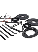 AMD 14-Piece Complete Weatherstrip Seal Kit Ford F-Series Pickup w/out Weatherstrip Trim Groove 1980-1986                                     - X599-4580-S - Image 2