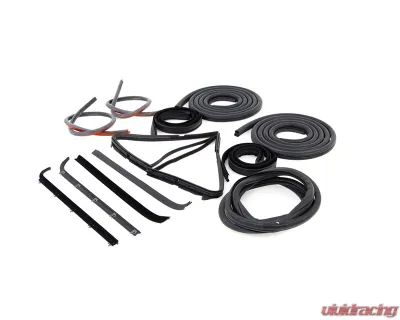 AMD 14-Piece Complete Weatherstrip Seal Kit Ford F-Series Pickup w/out Weatherstrip Trim Groove 1980-1986 - X599-4580-S