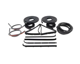 AMD 14-Piece Complete Weatherstrip Seal Kit Ford F-Series Pickup w/out Weatherstrip Trim Groove 1980-1986