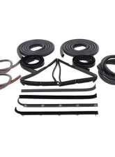 AMD 14-Piece Complete Weatherstrip Seal Kit Ford F-Series Pickup w/out Weatherstrip Trim Groove 1980-1986                                     - X599-4580-S - Image 3