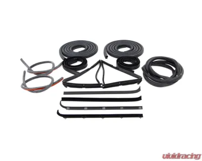 AMD 14-Piece Complete Weatherstrip Seal Kit Ford F-Series Pickup w/out Weatherstrip Trim Groove 1980-1986 - X599-4580-S