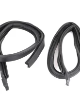 AMD Pair Roof Rail Weatherstrips Chevrolet Chevy II | Nova Hardtop 1966-1967                                     - X622-3066-P - Image 3