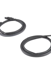 AMD Pair Roof Rail Weatherstrips GM A-Body Hardtop 1969-1972                                     - X622-3469-P - Image 2
