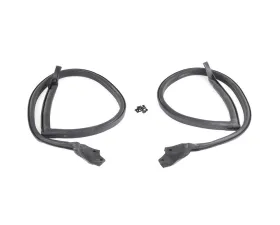 AMD Pair Roof Rail Weatherstrips Chevrolet Camaro | Pontiac Firebird Coupe w/out T-Tops 1970-1981