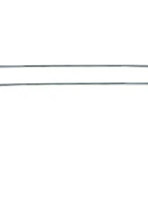 AMD 4-Piece Drip Rail Molding Set Chevrolet Chevy II | Nova Hardtop 1962-1965                                     - X630-3062-2S - Image 2