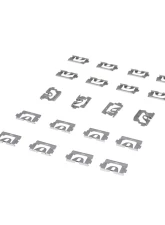 AMD 20-Piece Back Glass Molding Clip Set w/out Vinyl Top Chevrolet El Camino | GMC Sprint w/out Vinyl Top 1968-1972                                     - X671-3768-1S - Image 2