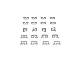 AMD 20-Piece Back Glass Molding Clip Set w/out Vinyl Top Chevrolet El Camino | GMC Sprint w/out Vinyl Top 1968-1972