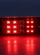 AMD 12 Red LED Rear Side Marker Lens Chevrolet | GMC C/K Truck | Blazer | Jimmy | Suburban 1968-1972                                     - X740-4068-D - Image 2