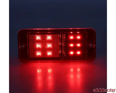 AMD 12 Red LED Rear Side Marker Lens Chevrolet | GMC C/K Truck | Blazer | Jimmy | Suburban 1968-1972 - X740-4068-D