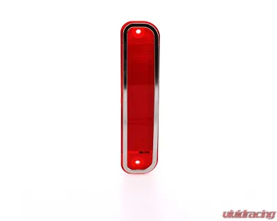 AMD 15 Red LED Rear Side Marker Lens w/ Stainless Bezel Chevrolet | GMC C/K Pickup Truck 1973-1980 - X740-4073-1D
