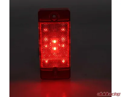 AMD LH/RH 8 Red LED Rear Side Marker Lens Ford F-Series | Bronco 1970-1977 - X740-4670-D