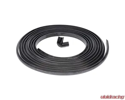 AMD Black Quarter Window Gasket Lock Strip w/ Cap Chevrolet | GMC C/K | Suburban 1973-1991 - X794-4273-BS