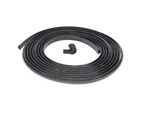 AMD Black Quarter Window Gasket Lock Strip w/ Cap Chevrolet | GMC C/K | Suburban 1973-1991