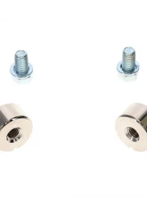 AMD Pair Cad Plated Tailgate Trunnions w/ Bolts Chevrolet | GMC Stepside Pickup Truck 1954-1987                                     - X927-4054-1P - Image 3