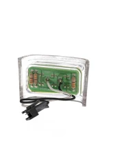 AMD Clear 12V 6 White LED License Plate Lamp Lens Chevrolet | GMC Pickup Truck 1940-1953                                     - X946-4047-1D - Image 3