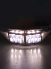 AMD Clear 12V 12 White LED License Plate Lamp Lens Ford F-Series Flareside Pickup Truck 1955-1966                                     - X946-4555-1D - Image 2