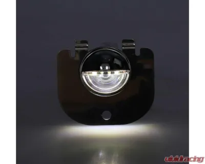 AMD Clear 4 White LED License Plate Lamp Lens Ford Bronco 1966-1977 - X946-4666-D