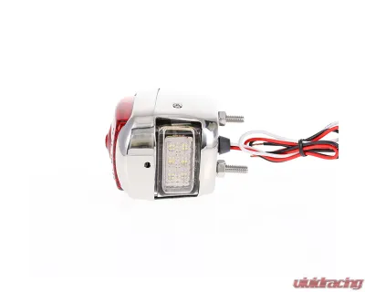 AMD LH 27 LED Tail Light Assembly w/ Stainless Housing Chevrolet | GMC Truck 1947-1953 - X950-4047-3DL