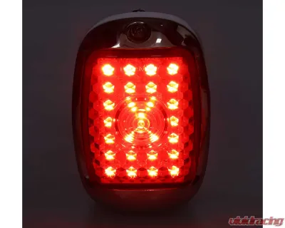 AMD RH 27 LED Tail Light Assembly w/ Stainless Housing Chevrolet | GMC Truck 1947-1953 - X950-4047-3DR