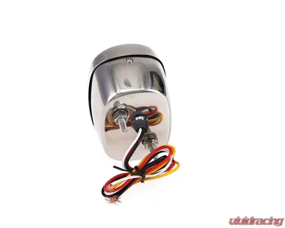 AMD LH Red Lens 27 Sequential LED Tail Light Assembly w/ Stainless Housing Chevrolet | GMC Truck 1947-1953 - X950-4047-3EL