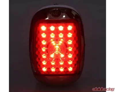 AMD RH Red Lens 27 Sequential LED Tail Light Assembly w/ Stainless Housing Chevrolet | GMC Truck 1947-1953 - X950-4047-3ER
