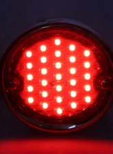 AMD Red Lens 29 LED Tail Light Assembly w/ Black Housing Chevrolet | GMC Stepside Pickup 1954-1959                                     - X950-4054-1D - Image 2