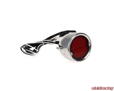 AMD LH/RH Red Lens 29 LED Tail Light Assembly w/ Stainless Housing Chevrolet | GMC Pickup Truck 1954-1955 - X950-4054-3D