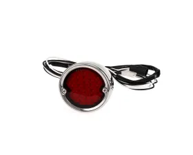 AMD LH/RH Red Lens 29 LED Tail Light Assembly w/ Stainless Housing Chevrolet | GMC Pickup Truck 1954-1955