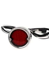 AMD LH/RH Red Lens 29 LED Tail Light Assembly w/ Stainless Housing Chevrolet | GMC Pickup Truck 1954-1955                                     - X950-4054-3D - Image 4