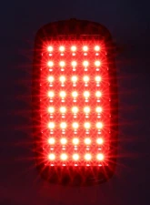AMD Clear Lens 40 Red LED Tail Light Assembly Chevrolet | GMC C/K Fleetside Truck 1960-1966                                     - X950-4060-2CD - Image 2